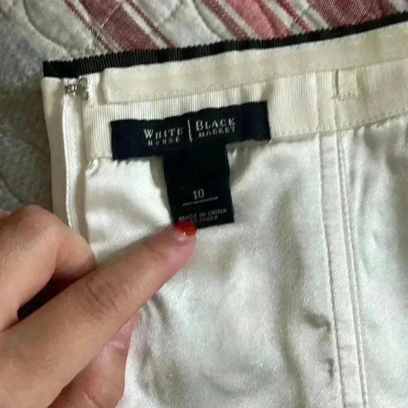 Vintage White House Black Market Floral Bustier Top - Picture 3 of 5